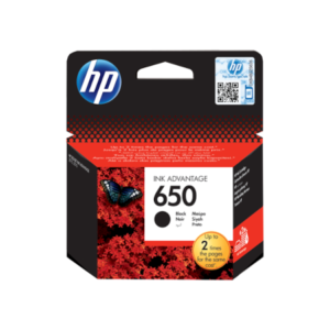 HP #650 BLACK INK CARTRIDGE - NEW CZ101AK / CZ101AE
