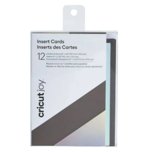 Cricut Joy Insert Cards Small Grey/Silver Holographic 2008795