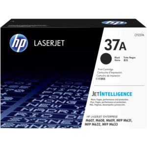HP 37A Black Original LaserJet Toner Cartridge 11 000pgs CF237A