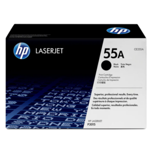 HP 55A Black Original LaserJet Toner Cartridge 6 000pgs CE255A
