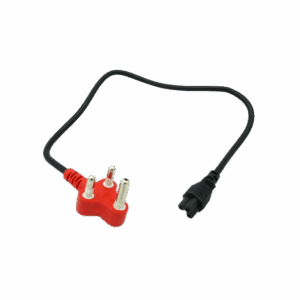 POWER CORD (CLOVER TO PLUG) REDPLUG CB-CLOVER-REDPLUG
