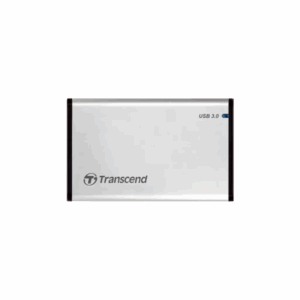 Transcend StoreJet 2.5" USB3.0 SATA3 Aluminium Hard Drive Enclosure - Silver TS0GSJ25S3