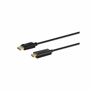 1.8M 4K DISPLAYPORT MALE TO HDMI MALE CABLE CAB-DP-HDMI-1.8M-LQ