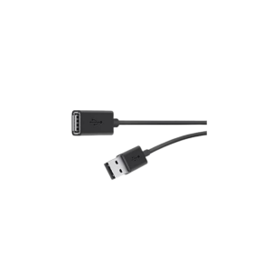 Belkin USB 2.0 Type-A Male to Female 3m Extension Cable Black F3U153BT3M