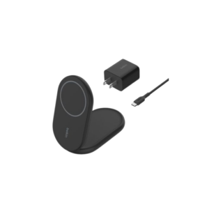 Belkin BoostCharge Convertible Magnetic Wireless Charging Stand - Black WIB007VFBK