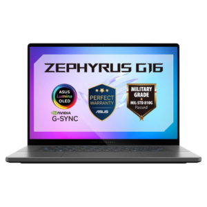 ASUS ROG Zephyrus G16 GU605CP 16-inch WQXGA AI Laptop - Intel Core Ultra 9 285H 1TB SSD 16GB RAM RTX 5070 Win 11 Home 90NR0MM1-M005F0