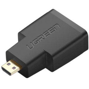 UGREEN Micro HDMI Male to HDMI Female Adapter   Black 20106-20106