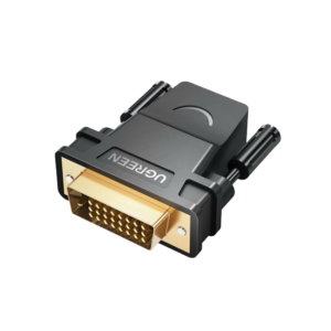 UGREEN 20124-20124 DVI (24+1) Male to HDMI Female Adapter   Black  20124-20124