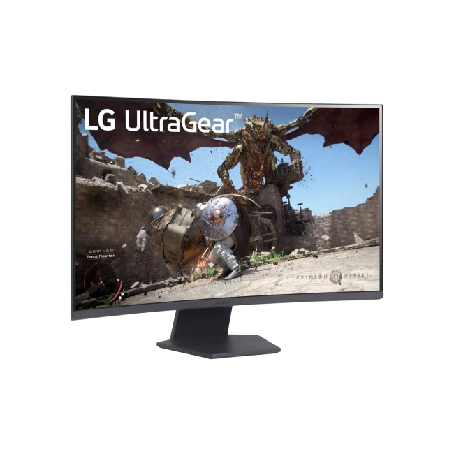 LG UltraGear 32" QHD VA Curved Gaming 180Hz 1ms 32GS60QC-B.AFBQ - Image 2