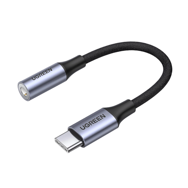 UGREEN AV161 USB Type-C to 3.5mm 10cm Adapter AV161-80154