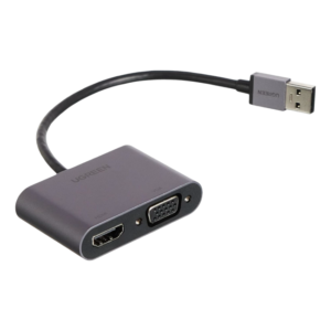 UGREEN CM449 USB-A to HDMI + VGA 1080P Display Adapter CM449-20518
